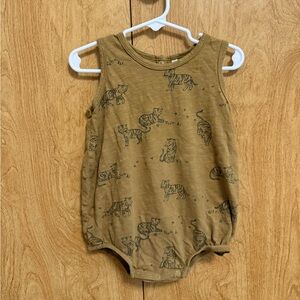 Rylee + Cru Tiger Bubble Onsie